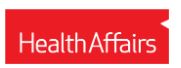 health affairs logo